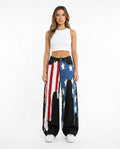 Heidi Outlet - Nesel | Weit Geschnittene Applizierte Hose Unisex