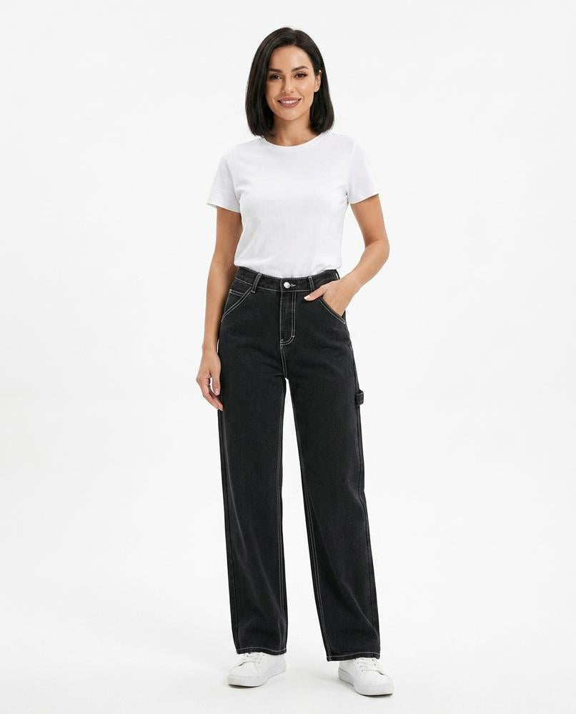 Heidi Outlet - Lyrel | Weit Geschnittene Baumwoll Hose Unisex