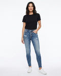 Heidi Outlet - Lavan | Hoch Tailliert Schmal Geschnitten Hose Damen