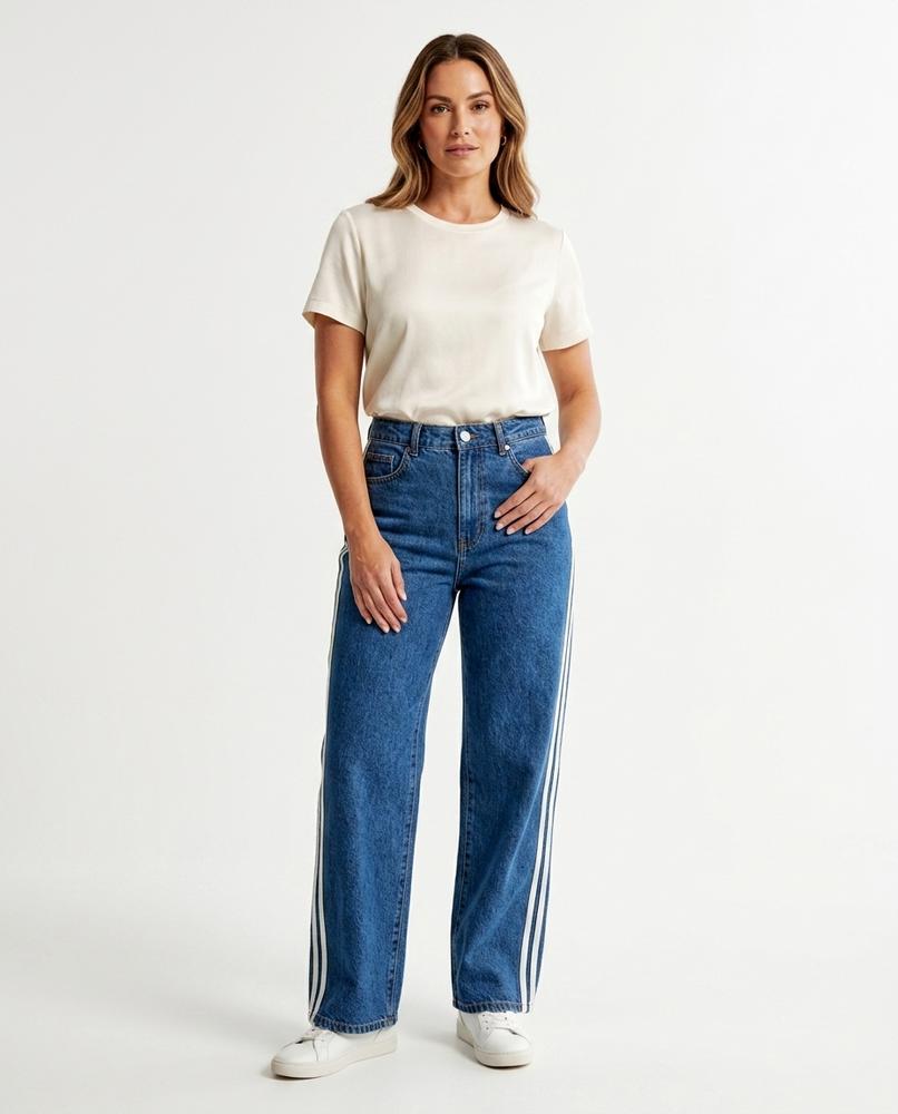 Heidi Outlet - Casil | Gerade Geschnittene Baumwoll Hose Unisex