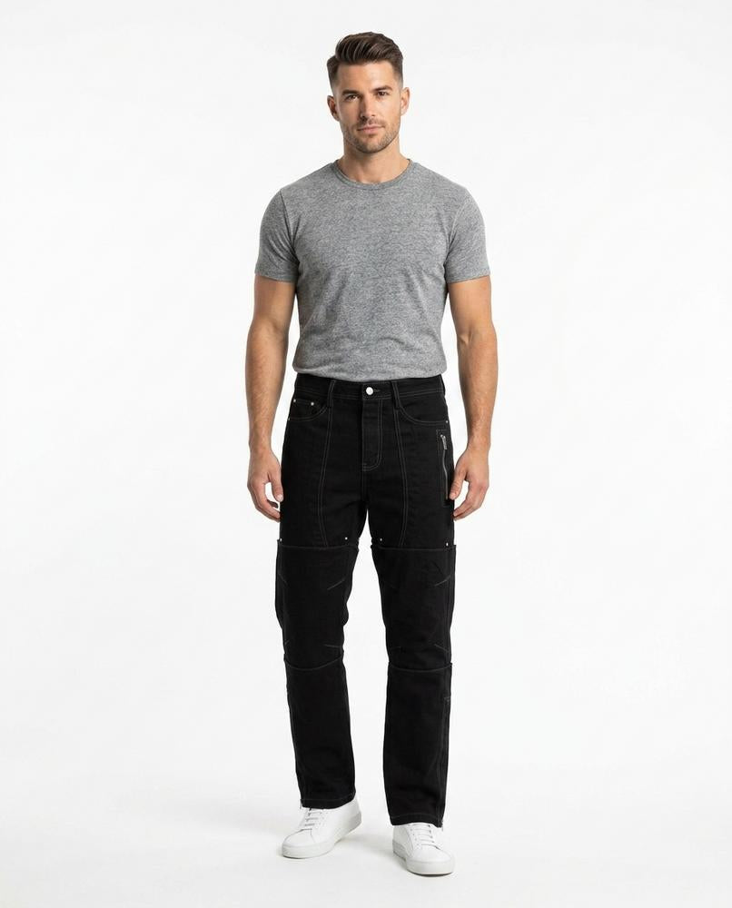 Heidi Outlet - Kesel | Gerade Geschnittene Baumwoll Hose Unisex