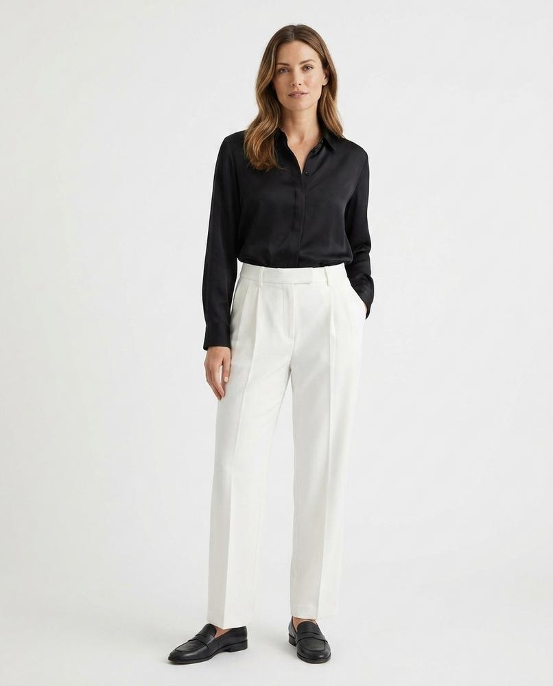 Heidi Outlet - Cotor | Hochgeschnittene Weitgeschnittene Hose Damen