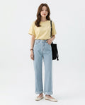 Heidi Outlet - Alvel | Hochtaillierte Gerade Geschnittene Hose Damen