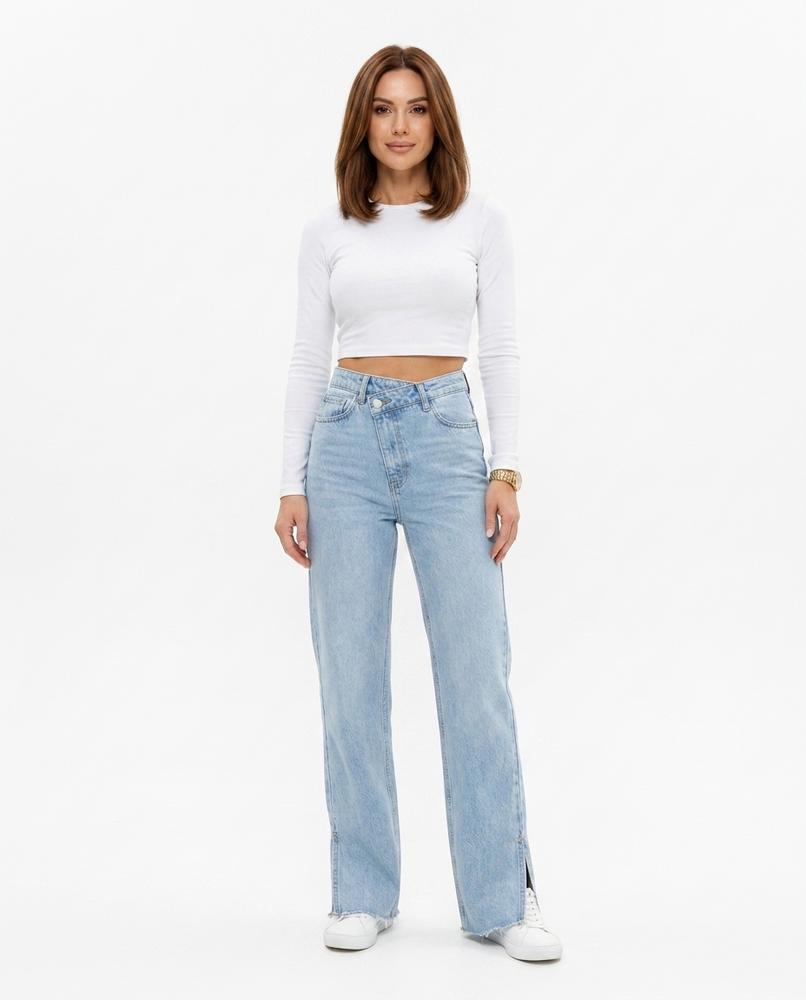 Heidi Outlet - Lymin | Asymmetrische Geschlitzte Hose Damen