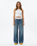 Heidi Outlet - Roser | Weit Geschnittene Baumwoll Hose Unisex