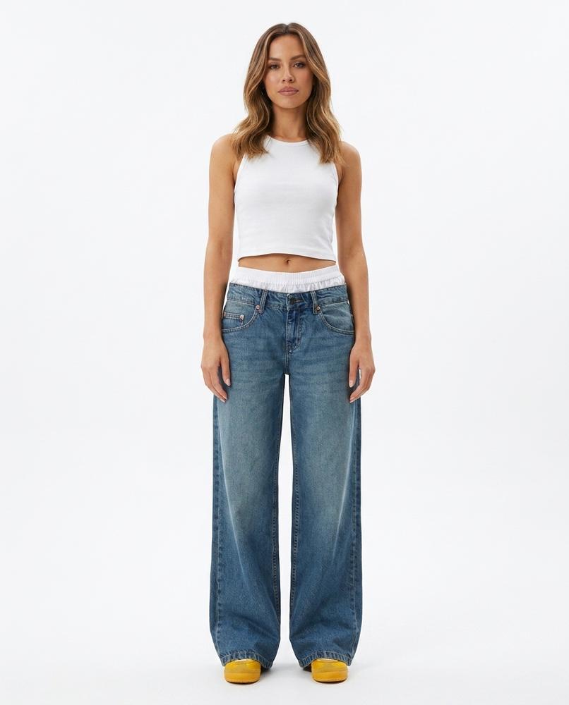 Heidi Outlet - Roser | Weit Geschnittene Baumwoll Hose Unisex