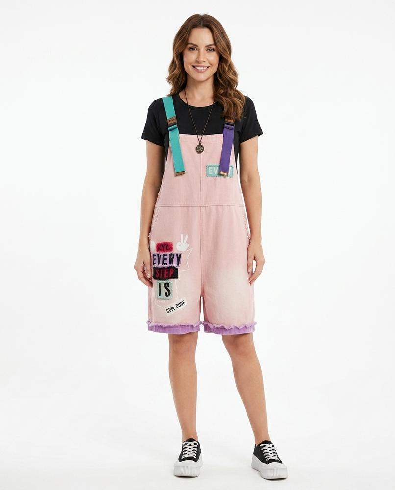 Heidi Outlet - Kelin | Kurze Bestickte Hose Damen