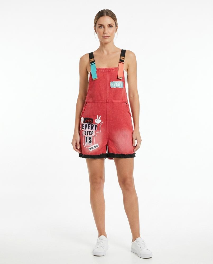 Heidi Outlet - Kelin | Kurze Bestickte Hose Damen