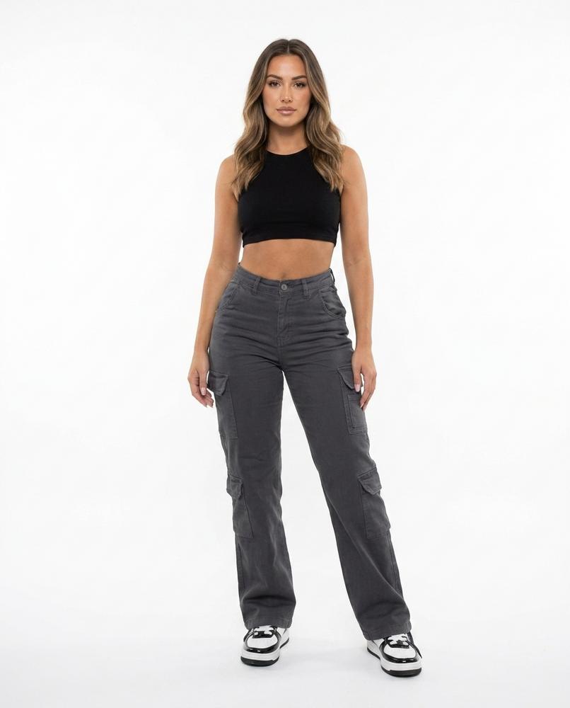 Heidi Outlet - Neken | Funktionale Gerade Geschnittene Hose Damen