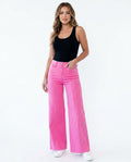 Heidi Outlet - Samer | Ausgestellte Baumwoll Hose Damen