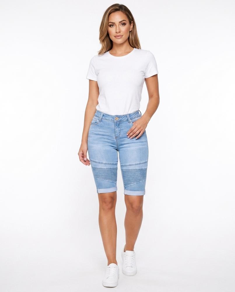 Heidi Outlet - Daren | Knielange Denim Hose Damen
