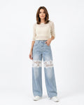 Heidi Outlet - Tiron | Weit Appliziert Hose Damen