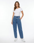 Heidi Outlet - Zemar | Hochgeschnittene Gesteppte Hose Damen
