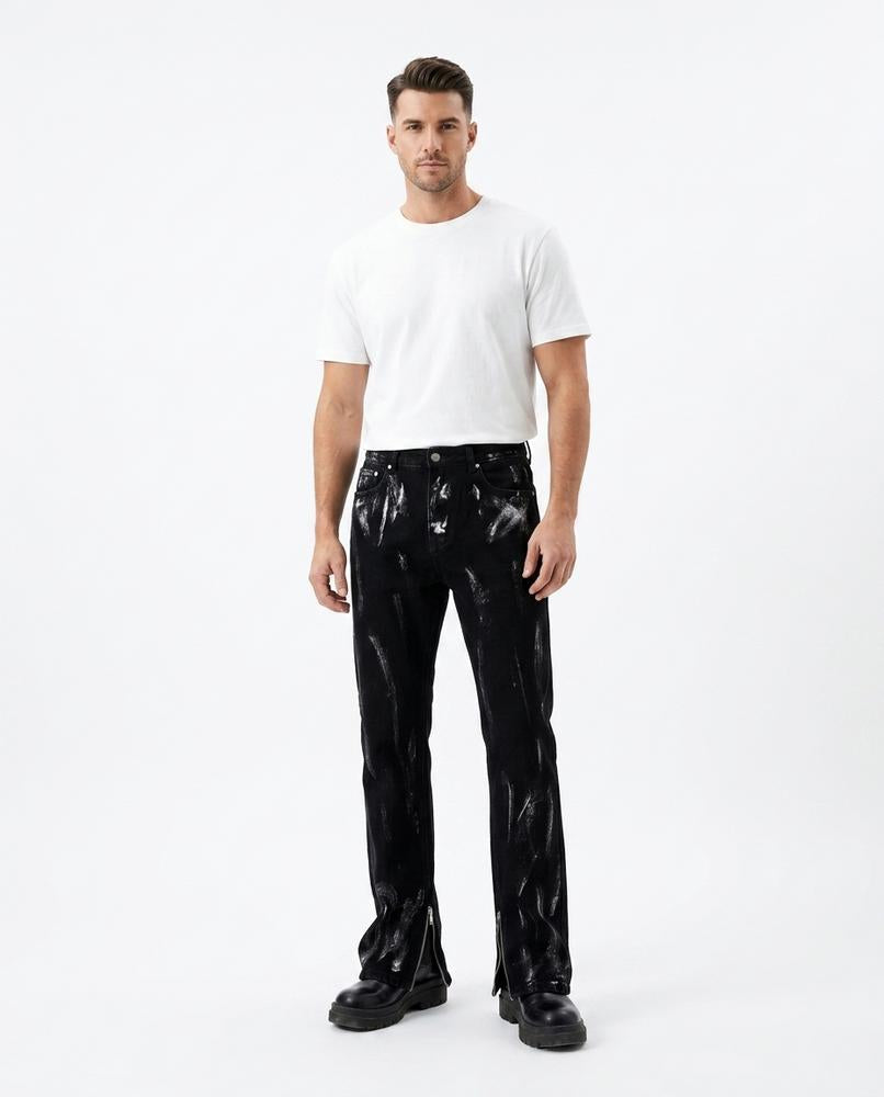 Heidi Outlet - Nomon | Beschichtete Gerade Geschnittene Hose Unisex