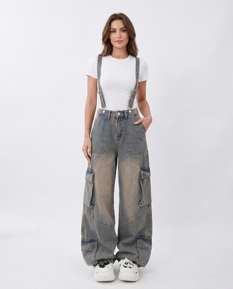 Heidi Outlet - Coram | Weit Geschnittene Cargo Hose Damen