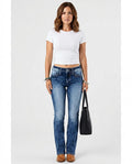 Heidi Outlet - Lylor | Ausgestellte Kontrastgesteppte Hose Damen