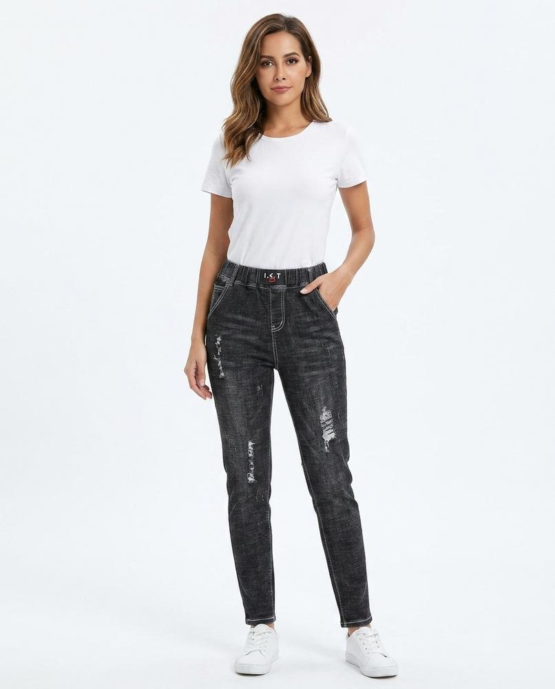 Heidi Outlet - Codan | Zerrissen Elastisch Hose Damen