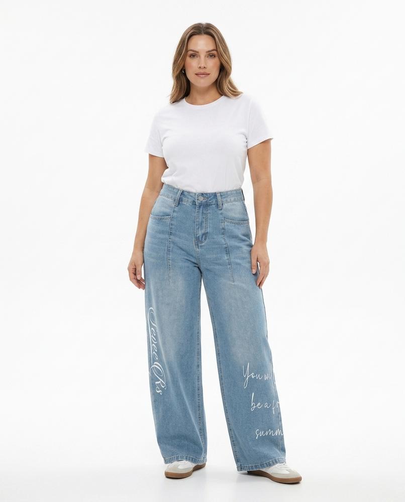 Heidi Outlet - Yomor | Weit Geschnittene Baumwoll Hose Unisex