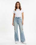 Heidi Outlet - Elmel | Ausgestellte Applizierte Hose Damen