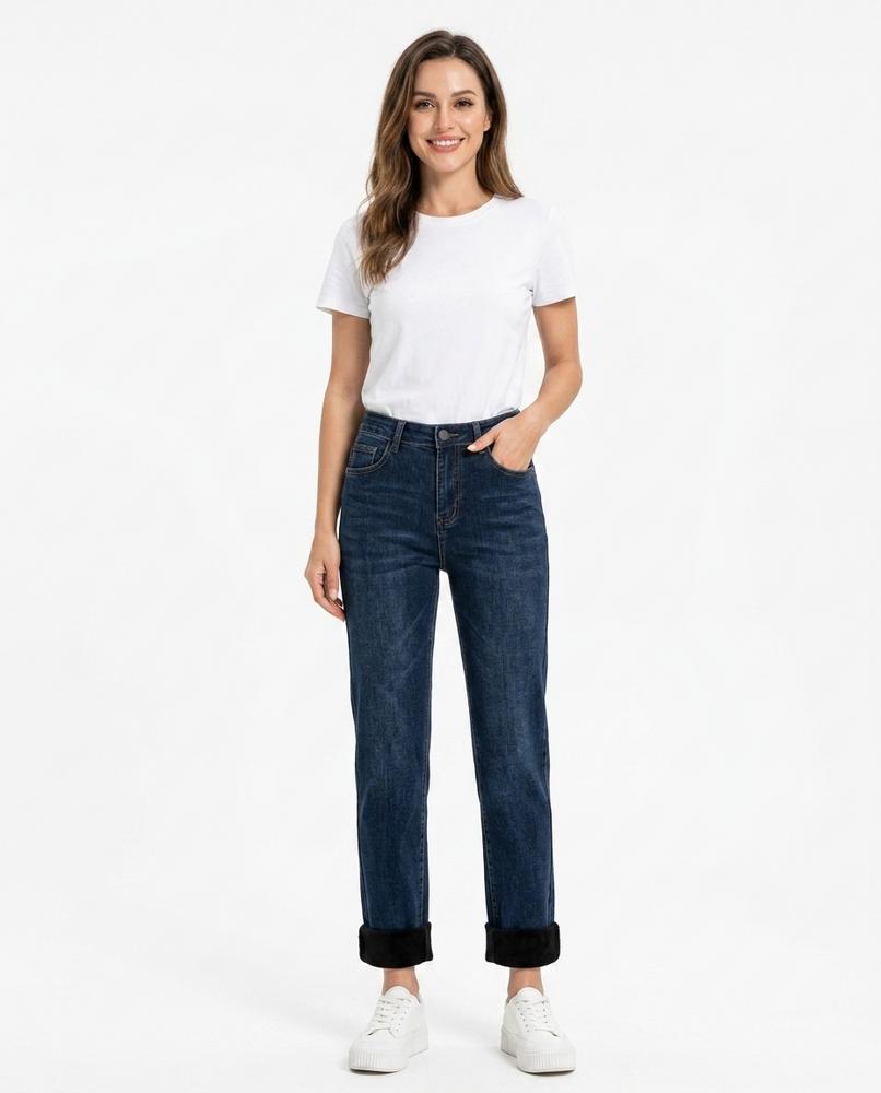 Heidi Outlet - Arral | Gefütterte Gerade Hose Damen