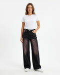 Heidi Outlet - Lyvin | Weit Geschnittene Gewaschene Hose Damen