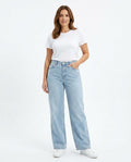 Heidi Outlet - Kelar | Gerade Geschnittene Baumwoll Hose Unisex