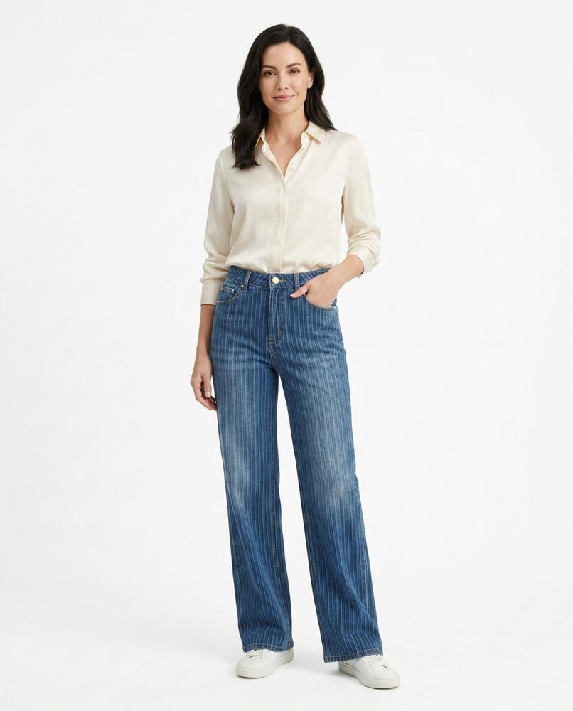 Heidi Outlet - Kelar | Gerade Geschnittene Baumwoll Hose Unisex