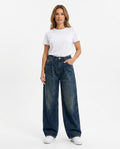 Heidi Outlet - Nimer | Weit Geschnittene Baumwoll Hose Damen