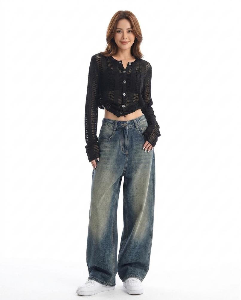 Heidi Outlet - Saron | Weit Geschnittene Baumwoll Hose Unisex