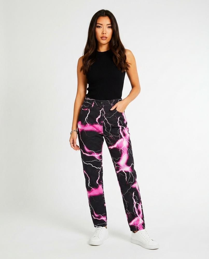 Heidi Outlet - Rimer | Bedruckte Baumwoll Hose Damen