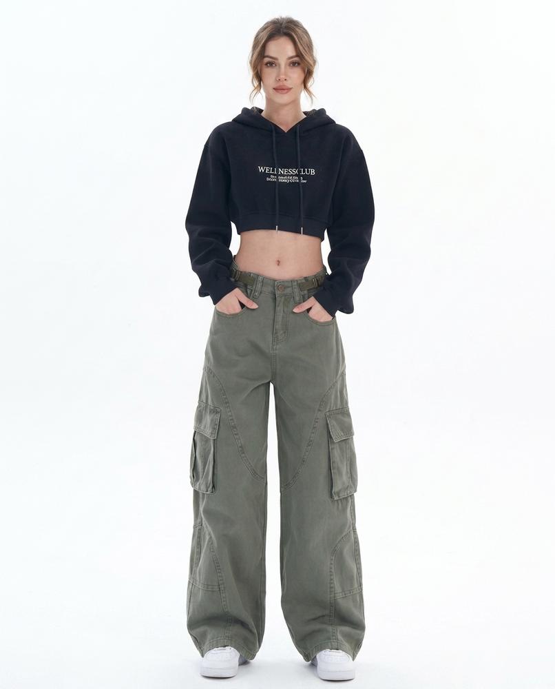 Heidi Outlet - Karon | Weit Geschnittene Baumwoll Hose Unisex