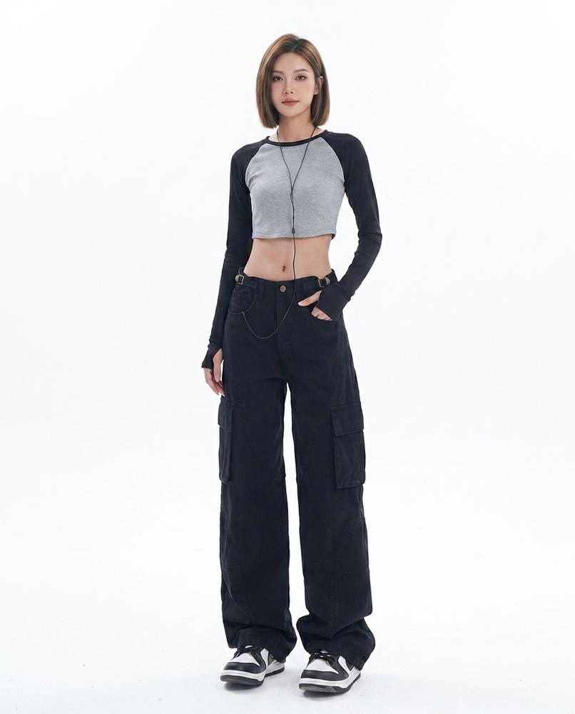 Heidi Outlet - Karon | Weit Geschnittene Baumwoll Hose Unisex