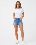 Heidi Outlet - Eldan | Kurze Zerstörte Hose Damen