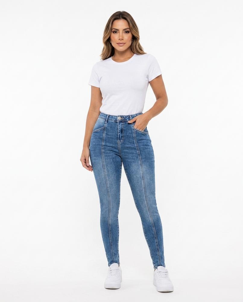 Heidi Outlet - Eltal | Figurbetonte Gewaschene Hose Damen