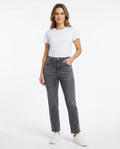 Heidi Outlet - Zaken | Gerade Geschnittene Baumwoll Hose Damen