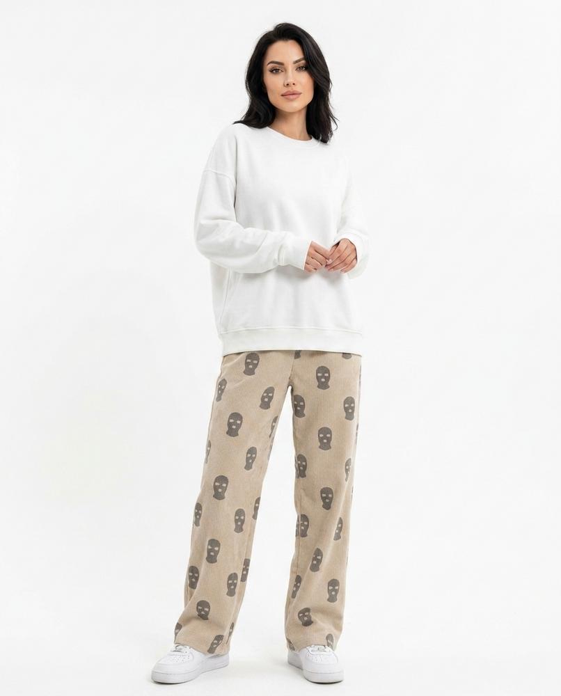 Heidi Outlet - Zarev | Gemusterte Weite Hose Unisex