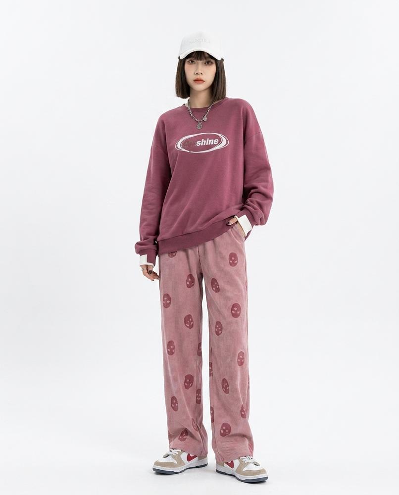 Heidi Outlet - Zarev | Gemusterte Weite Hose Unisex