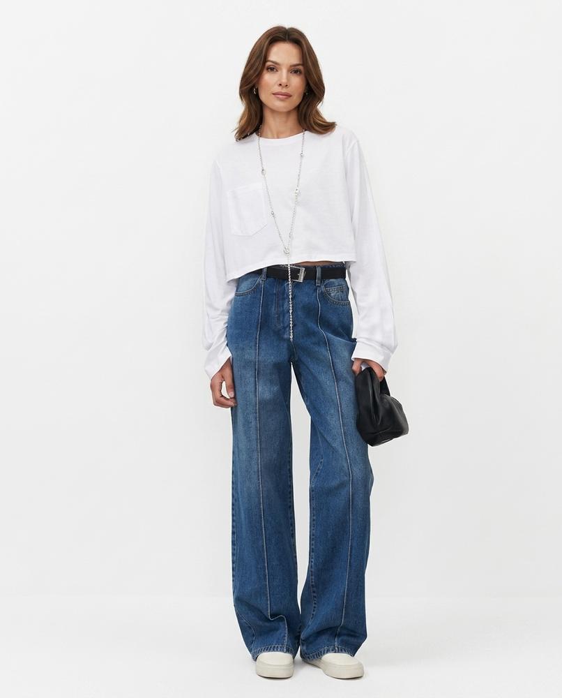 Heidi Outlet - Cokar | Gerade Geschnittene Baumwoll Hose Unisex