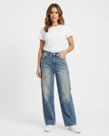 Heidi Outlet - Yoken | Weit Geschnittene Verwaschene Hose Unisex