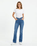 Heidi Outlet - Lorel | Hochgeschnitten Ausgestellt Hose Damen