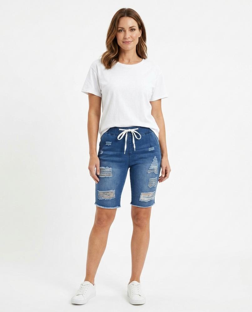 Heidi Outlet - Rodar | Zerrissene Denim Hose Damen