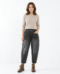 Heidi Outlet - Alsol | Locker Geschnittene Denim Hose Damen