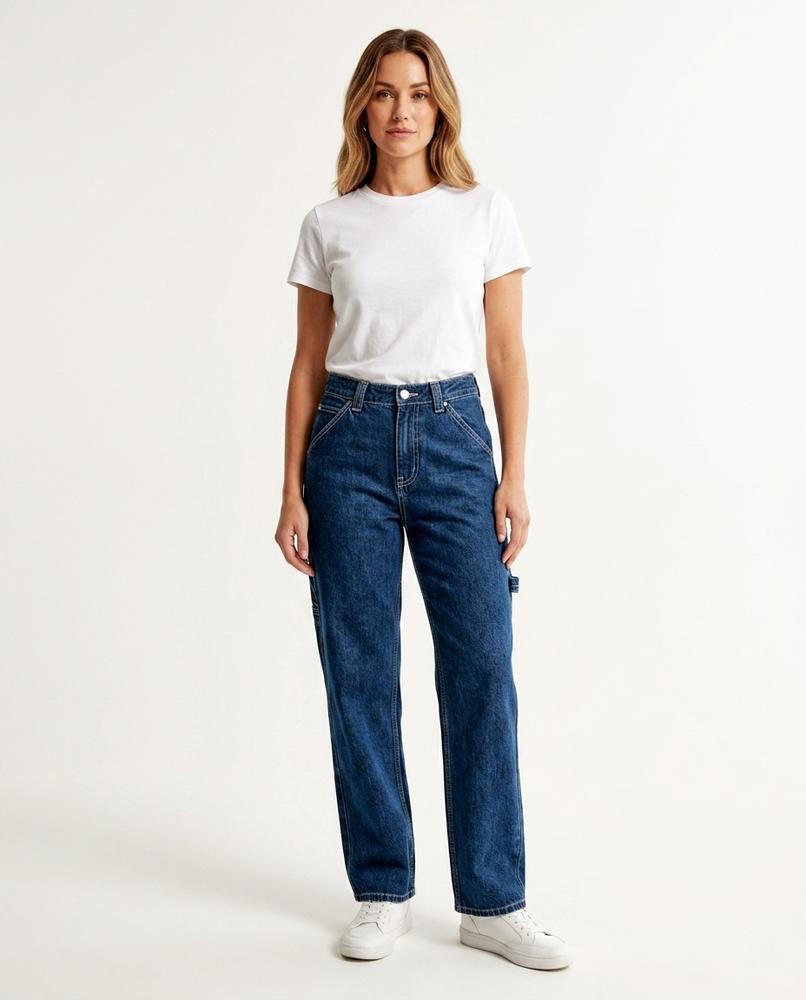 Heidi Outlet - Tizan | Gerade Geschnittene Baumwoll Hose Unisex