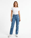 Heidi Outlet - Lalen | Bestickt Denim Hose Damen