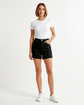 Heidi Outlet - Vinal | Hoch Tailliert Kurz Jeans Hose Damen