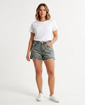 Heidi Outlet - Cotir | Gewaschen Zerstört Hose Damen