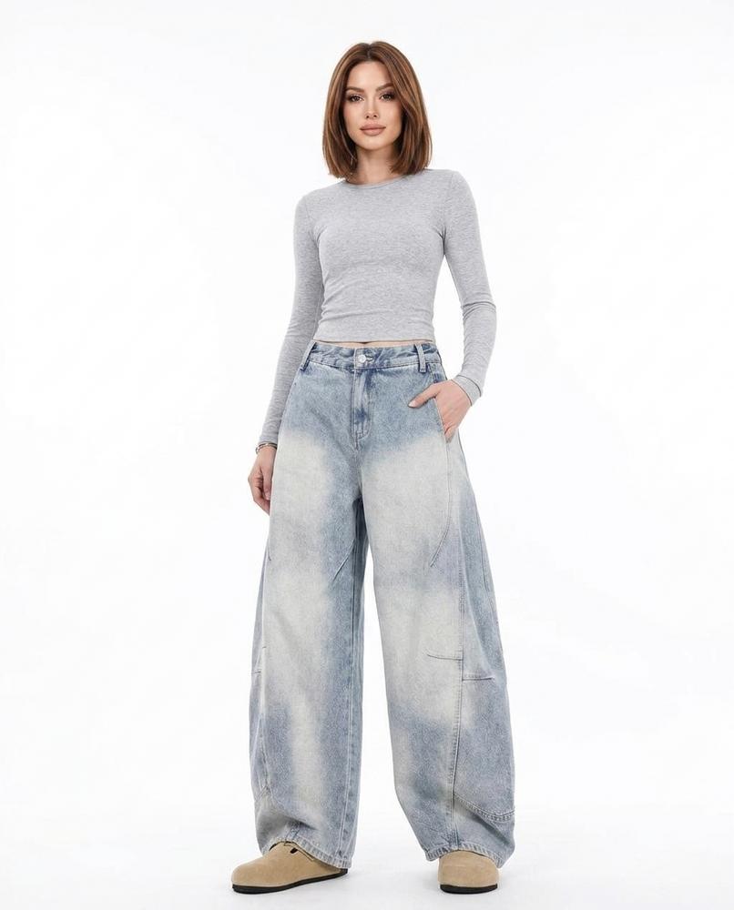 Heidi Outlet - Varel | Weit Geschnittene Denim Hose Unisex