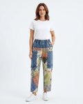 Heidi Outlet - Romin | Gemustert Locker Hose Unisex