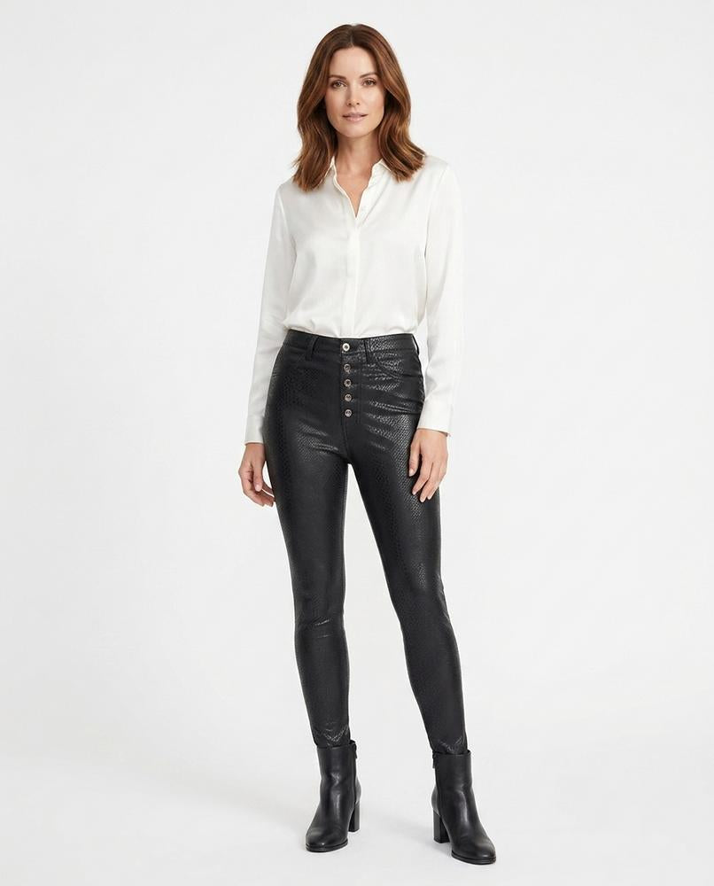 Heidi Outlet - Tavin | Geknöpft Geprägt Hose Damen