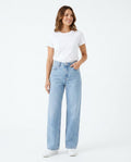 Heidi Outlet - Allen | Gerade Geschnittene Hellgewaschene Hose Unisex
